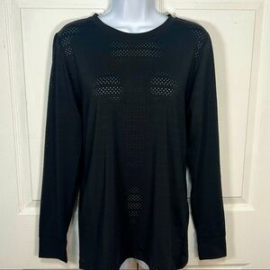 Black Zyia Long Sleeve Too